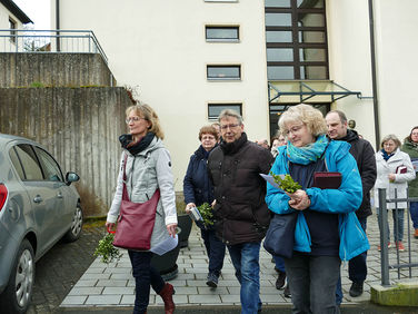 Palmsontag in St. Crescentius - Beginn der Heiligen Woche (Foto: Karl-Franz Thiede)